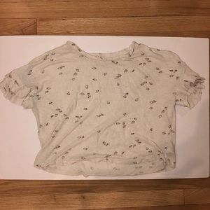 Anthropologie Ruffle Shirt
